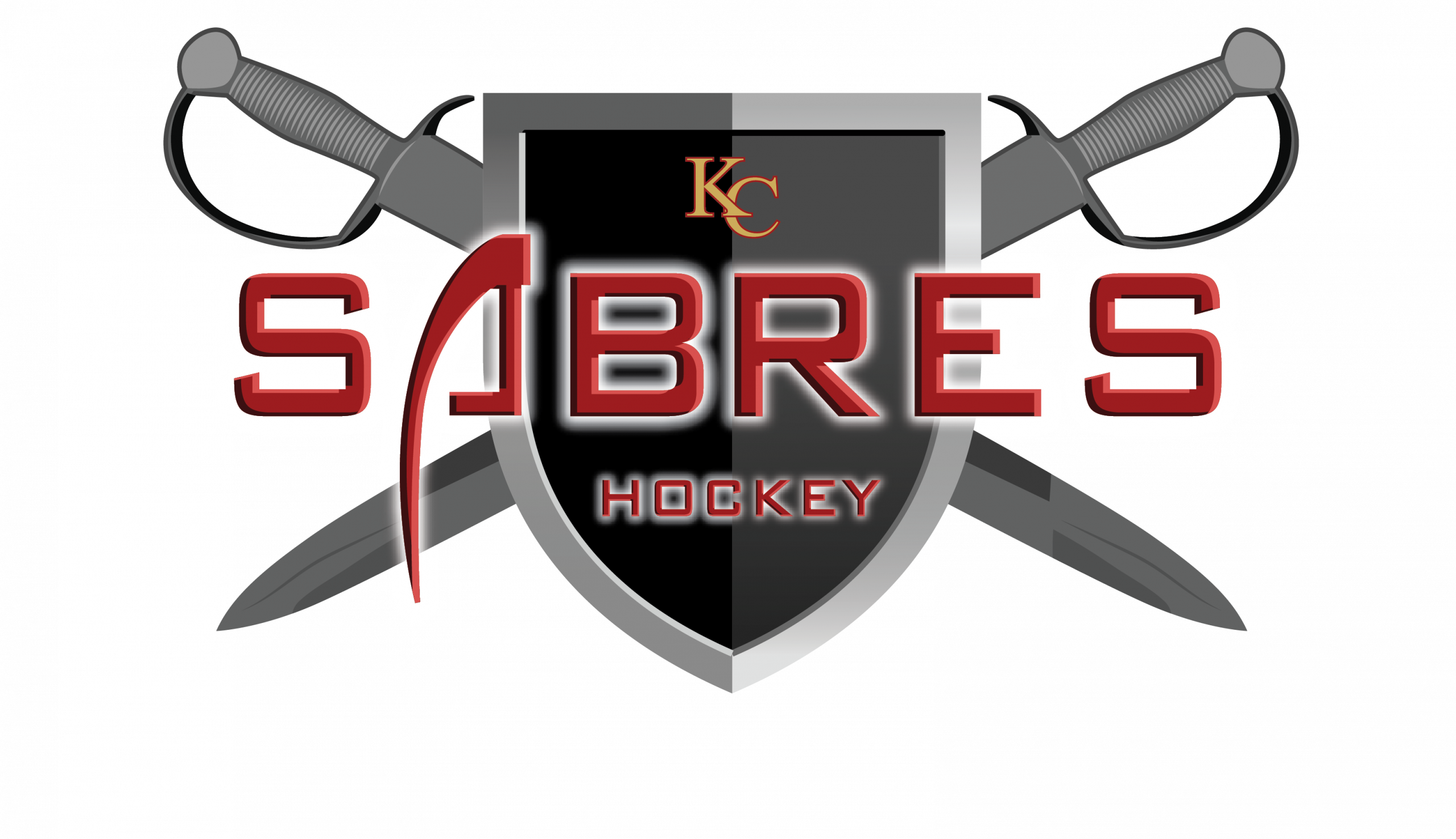 KC Sabres Hockey Logo